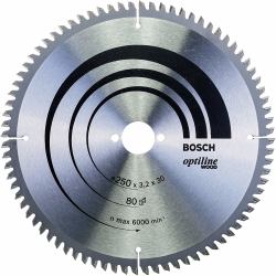 Bosch ‎2608640645 πριονόδισκος 25 cm 1 τεμάχια (Bosch Optiline Wood rundsavsklinge - f)
