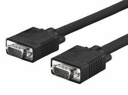 Microconnect MONGG3B καλώδιο VGA 3 m VGA [D-Sub] Μαύρος [Μαύρο] (Full HD SVGA HD15 cable 3m - Monitor Cable, Black - Resolution : Full HD 1920 x 1080p, Double Shielded - Warranty:...