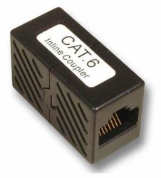 Microconnect MPK101 μετατροπέας καλωδίου RJ45 Μαύρος [Μαύρο] (Modular Adapter RJ45-RJ45 CAT6 - F/F, 8C/8P, UTP Connection - Allocation: 1:1, Plastic housing - Warranty...