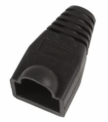 Microconnect KON503B εξάρτημα καλωδίου (Strain Relief Boot for RJ45 - Black, 50pcs Cable lead in - 6.40mm - Warranty: 300M)