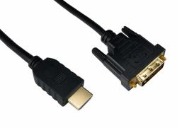 Target 77DVHD-3303 προσαρμογέας καλωδίου βίντεο 3 m HDMI Τύπος A [Standard] DVI-D Μαύρος [Μαύρο] 