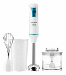Taurus ROBOT 750 EASY PLUS INOX 1 L Ραβδομπλέντερ 750 W Λευκός [Άσπρος], Μπλε 