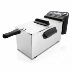 Taurus 973947000 φριτέζα Μονός 4 L Μαύρος [Μαύρο], Ανοξείδωτο ατσάλι 
