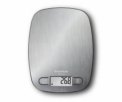 Taurus Easy Inox Ανοξείδωτο ατσάλι Πάγκος εργασίας Ωοειδής Ηλεκτρονική ζυγαριά κουζίνας 