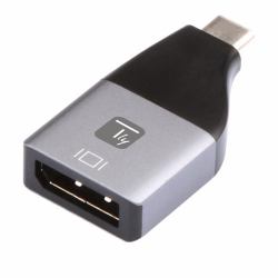 Techly IADAP USBC-DP4K κάρτα γραφικών USB 3840 x 2160 εικονοστοιχεία Μαύρος [Μαύρο], Άργυρος 