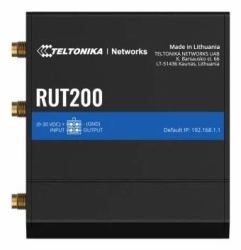teltonika networks Teltonika RUT200 ασύρματος δρομολογητής Γρήγορο ethernet 4G Μαύρος [Μαύρο] 