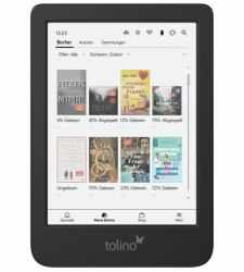 Tolino shine color αναγνώστης ηλεκτρονικών βιβλίων Οθόνη αφής 16 GB Wi-Fi Μαύρος [Μαύρο] 