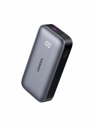 Ugreen 10000mAh Mini Powerbank Quick Charging 30W Γκρι 