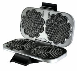 Unold 48241 συσκευή για βάφλες 2 βάφλα [-ες] 1300 W Μαύρος [Μαύρο], Άργυρος 