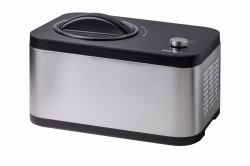 Unold 48826 Eismaschine & Joghurtbereiter EVA Παγωτομηχανή συμπίεσης 1,5 L 120 W Μαύρος [Μαύρο], Ανοξείδωτο ατσάλι 