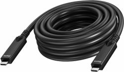 Vision TC 15MUSBC/BL καλώδιο USB 15 m USB C Μαύρος [Μαύρο] 