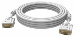 Vision 2x VGA 15-pin D-Sub, 3m καλώδιο VGA VGA [D-Sub] Λευκός [Άσπρος] 