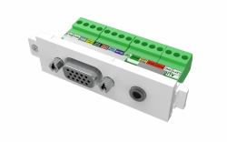 Vision TC3 VGAF3.5MM VGA + 3.5 mm Λευκός [Άσπρος] ρευματοδότης 