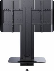 Vision VFM-DSXP βάση & στήριγμα οθόνης 165,1 cm [65"] Γραφείο Μαύρος [Μαύρο] 