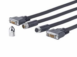 Vivolink PRODVICW20 καλώδιο DVI 20 m DVI-D Μαύρος [Μαύρο] 