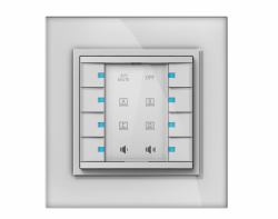 Vivolink VLCP8B πίνακας μπουτόν Λευκός [Άσπρος] 